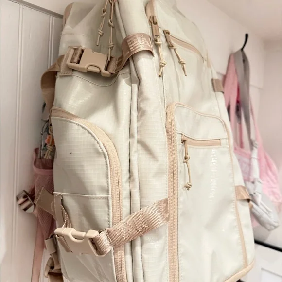Calpak Terra White Sands 26L Laptop Duffle Backpack - Picture 6 of 6